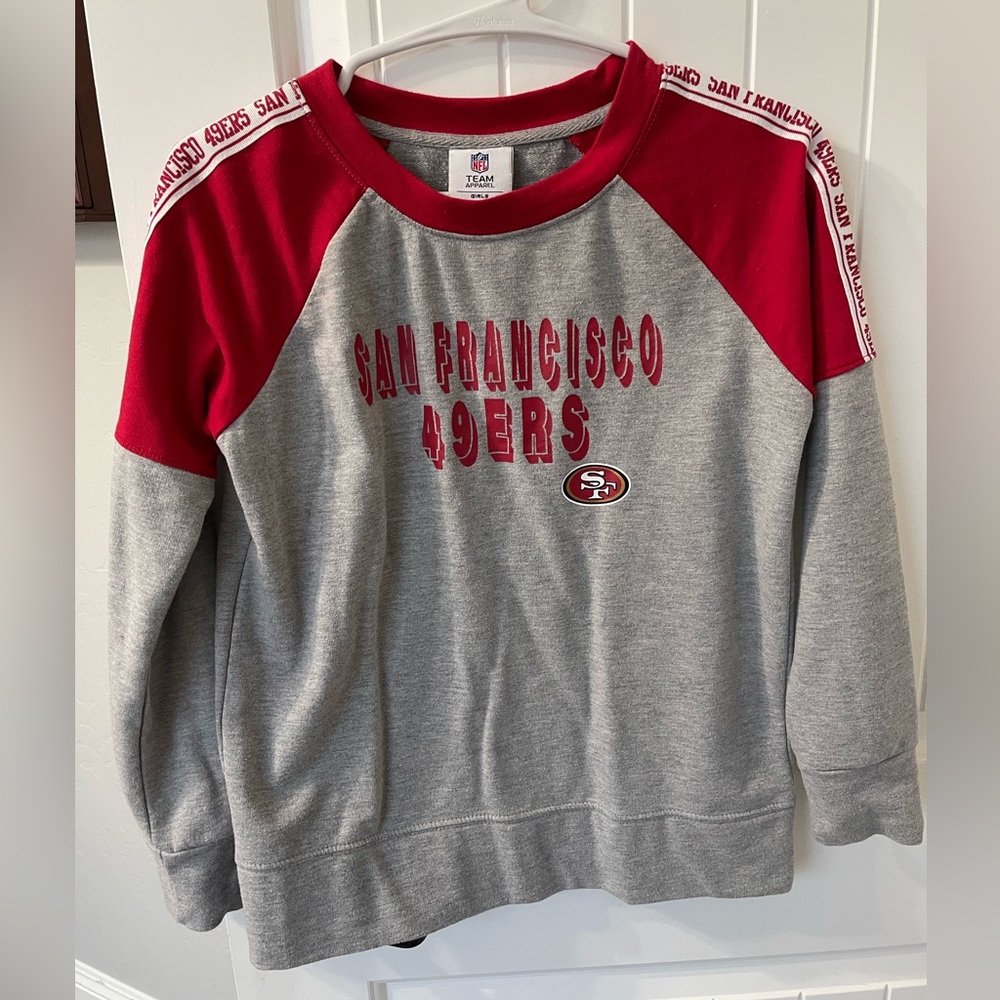 Girls 49ers sweatshirt